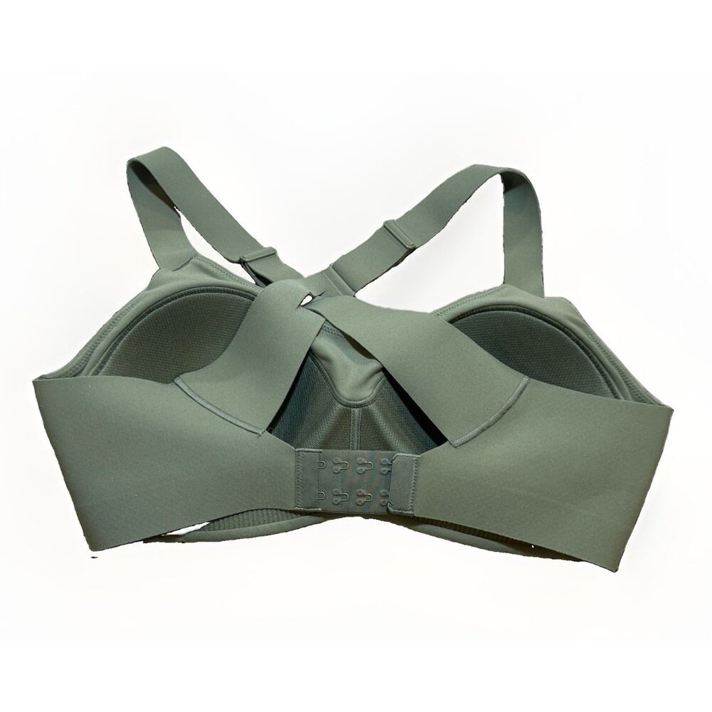 SPANX FlexFeel Medium Impact Sports Bra 50475R Green Sz S - Picture 2 of 4